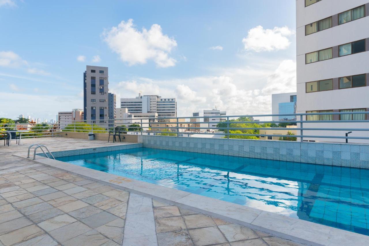 OTH1401 Flat na Ilha do Leite, Recife, um quarto. Fica em um dos mais importantes polos médicos do país Exterior foto